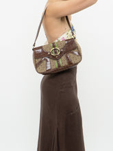 Load image into Gallery viewer, Vintage x Made in Turkey x Brown Linen Midi Skirt (XS, S)