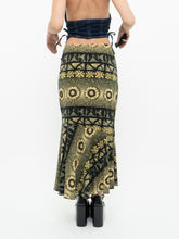 Load image into Gallery viewer, Vintage x Soft Green Patterned Skirt (S, M)