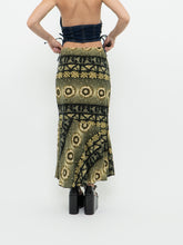 Load image into Gallery viewer, Vintage x Soft Green Patterned Skirt (S, M)