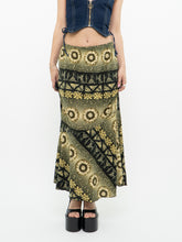 Load image into Gallery viewer, Vintage x Soft Green Patterned Skirt (S, M)