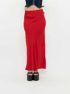 REFORMATION x Red Maxi Skirt (S, M)