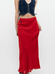 REFORMATION x Red Maxi Skirt (S, M)