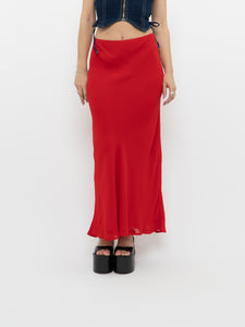 REFORMATION x Red Maxi Skirt (S, M)