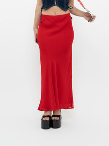 REFORMATION x Red Maxi Skirt (S, M)