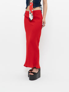 REFORMATION x Red Maxi Skirt (S, M)