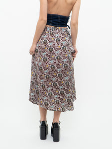 A.L.C. x Floral Button-up Silk Skirt (S, M)