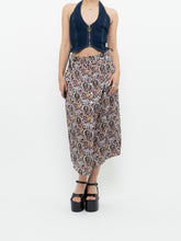 Load image into Gallery viewer, A.L.C. x Floral Button-up Silk Skirt (S, M)