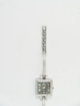 Load image into Gallery viewer, Vintage x Silver Square Rhinestone Watch