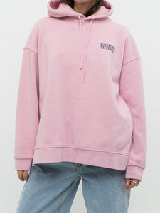 GANNI x Pink Hoodie (XS-M)