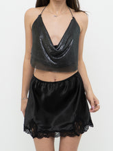 Load image into Gallery viewer, GARAGE x Black Chainlink Crop Top (S-L)