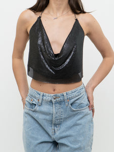 GARAGE x Black Chainlink Crop Top (S-L)