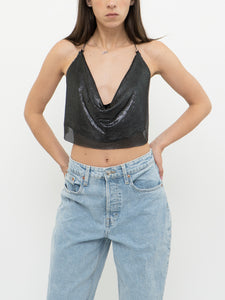 GARAGE x Black Chainlink Crop Top (S-L)