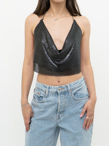 GARAGE x Black Chainlink Crop Top (S-L)