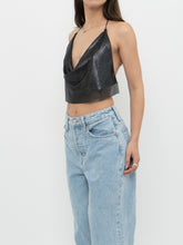 Load image into Gallery viewer, GARAGE x Black Chainlink Crop Top (S-L)