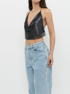 GARAGE x Black Chainlink Crop Top (S-L)