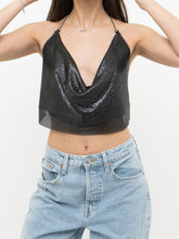 Load image into Gallery viewer, GARAGE x Black Chainlink Crop Top (S-L)