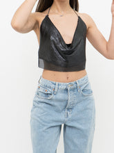 Load image into Gallery viewer, GARAGE x Black Chainlink Crop Top (S-L)