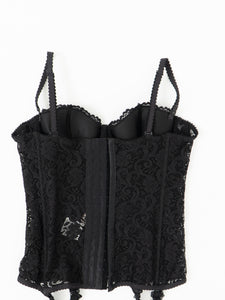 ROSELLE x Black Mesh Corset (34B)