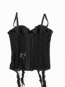 ROSELLE x Black Mesh Corset (34B)