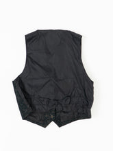 Load image into Gallery viewer, Vintage x BOUNDARY WATERS Black Suede Patterned Leather Vest (M)