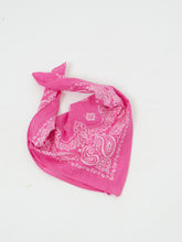 Load image into Gallery viewer, Vintage x Pink Paisley Bandana