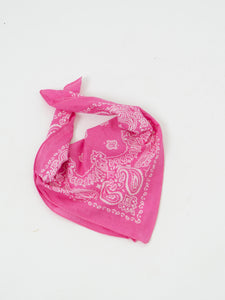 Vintage x Pink Paisley Bandana