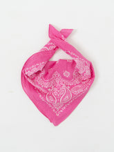 Load image into Gallery viewer, Vintage x Pink Paisley Bandana