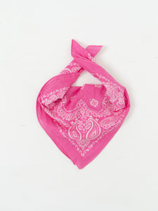 Vintage x Pink Paisley Bandana