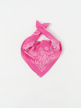 Load image into Gallery viewer, Vintage x Pink Paisley Bandana