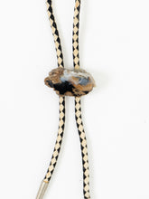 Load image into Gallery viewer, Vintage x Cream, Black Leather Stone Bolo