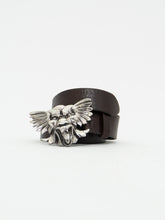 Load image into Gallery viewer, Vintage x Made in Italy x CAMBIO Gargoyle Leather Belt (M, L)