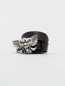 Vintage x Made in Italy x CAMBIO Gargoyle Leather Belt (M, L)