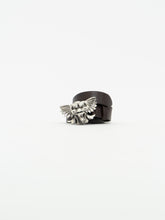 Load image into Gallery viewer, Vintage x Made in Italy x CAMBIO Gargoyle Leather Belt (M, L)