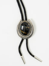 Load image into Gallery viewer, Vintage x Black Chunky Stone Bolo