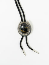 Load image into Gallery viewer, Vintage x Black Chunky Stone Bolo