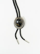 Load image into Gallery viewer, Vintage x Black Chunky Stone Bolo