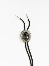 Load image into Gallery viewer, Vintage x Black Chunky Stone Bolo