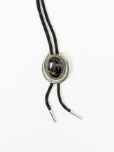 Load image into Gallery viewer, Vintage x Black Chunky Stone Bolo