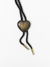 Load image into Gallery viewer, Vintage x Rustic Heart Black Bolo