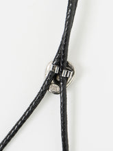 Load image into Gallery viewer, Vintage x Black Leather Cowboy Hat Bolo