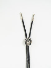 Load image into Gallery viewer, Vintage x Black Leather Cowboy Hat Bolo