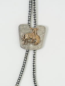 Vintage x B&W Leather Horse-Riding Bolo