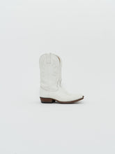 Load image into Gallery viewer, Vintage x BILTRITE White Leather Cowboy Boots (8, 8.5W)