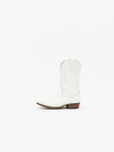 Load image into Gallery viewer, Vintage x BILTRITE White Leather Cowboy Boots (8, 8.5W)