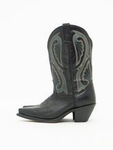 Load image into Gallery viewer, LAREDO x Black &amp; Blue Embroidered Cowboy Boots (8.5-9W)