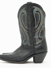 Load image into Gallery viewer, LAREDO x Black &amp; Blue Embroidered Cowboy Boots (8.5-9W)