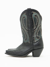 Load image into Gallery viewer, LAREDO x Black &amp; Blue Embroidered Cowboy Boots (8.5-9W)