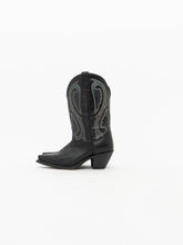 Load image into Gallery viewer, LAREDO x Black &amp; Blue Embroidered Cowboy Boots (8.5-9W)