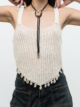 Load image into Gallery viewer, Modern x Cream Knit Shell Tank (S, M)