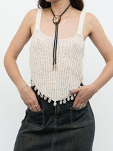 Load image into Gallery viewer, Modern x Cream Knit Shell Tank (S, M)